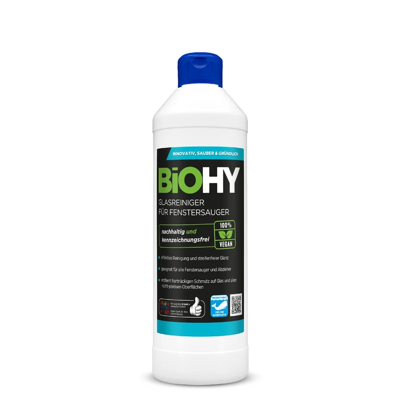 BiOHY Glasreiniger für Fenstersauger 500ml